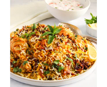 Easy Chicken Biryani with Thakkar Premium Basmati Rice