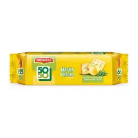 Britannia 50-50 Maska Chaska Biscuits - 62G