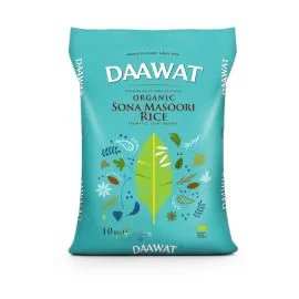 Daawat Organic Sona Masoori Rice - 10KG