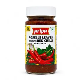 Priya Gongura Red Chilli Pickle 300g