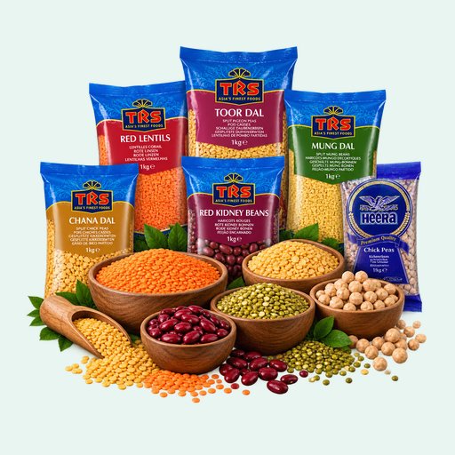 Lentils, Beans & Pulses