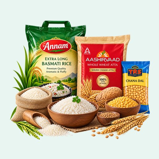 Rice, Flour & Grains